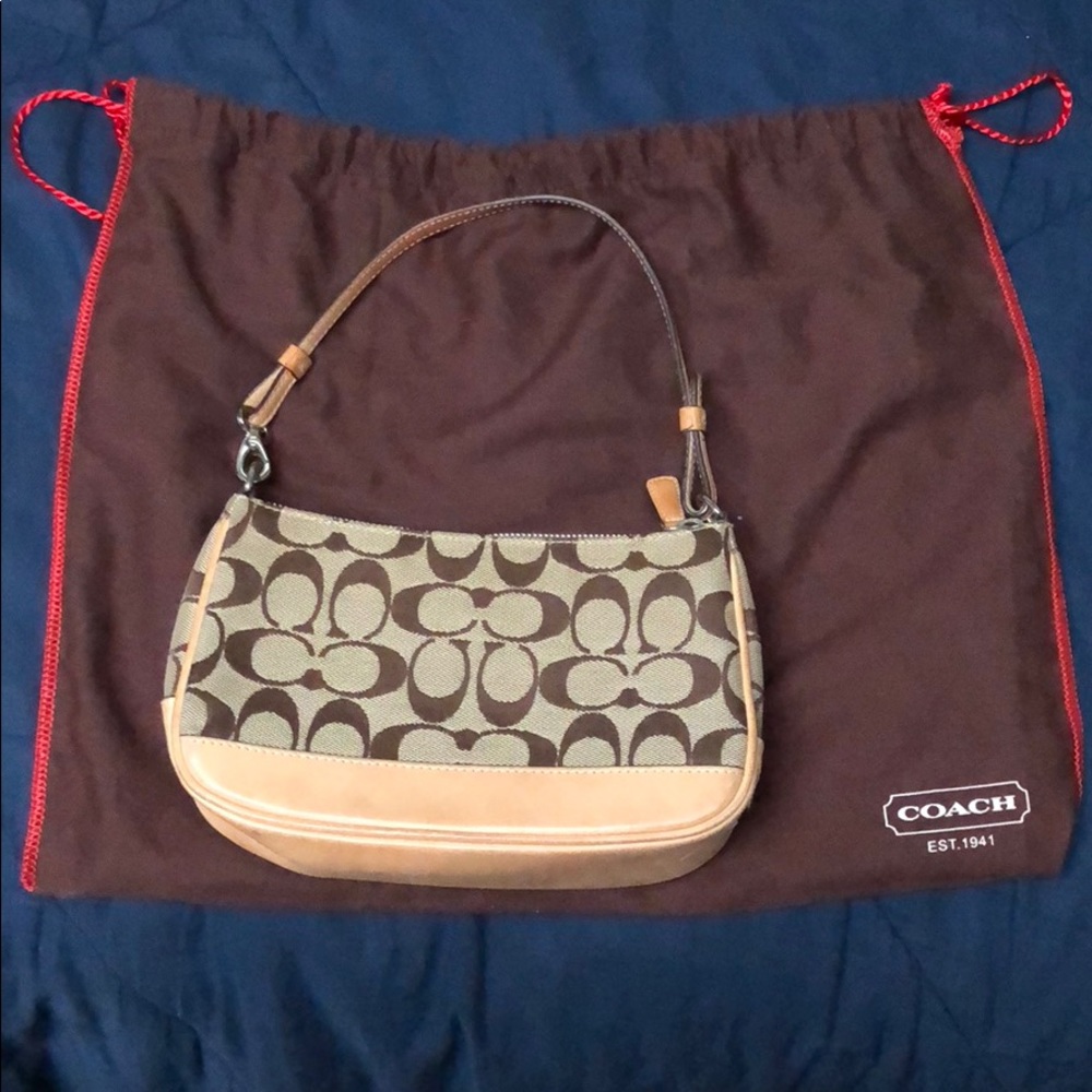 Authentic Coach small handbag